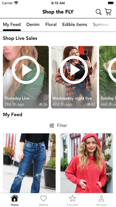 Shop the FLY Screenshot