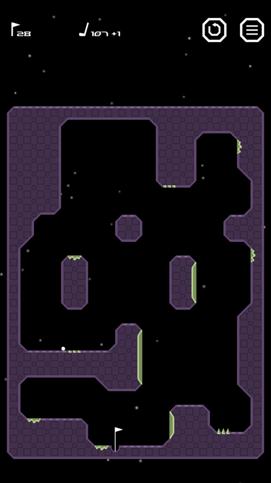 #4. Gravity Golfing (iOS) 来自: Jurien Meerlo