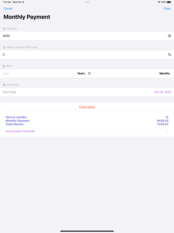 FinCal Pro - Loan and Repayment