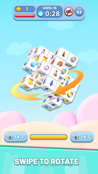 Cube Match Master Puzzle 3D Screenshot