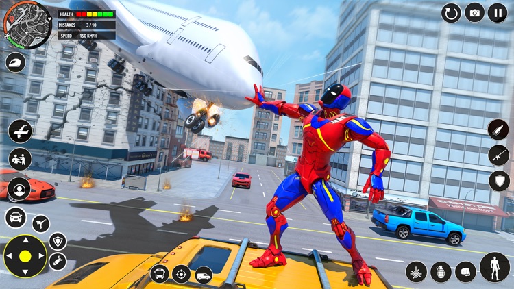 Spider Rope Hero Super City