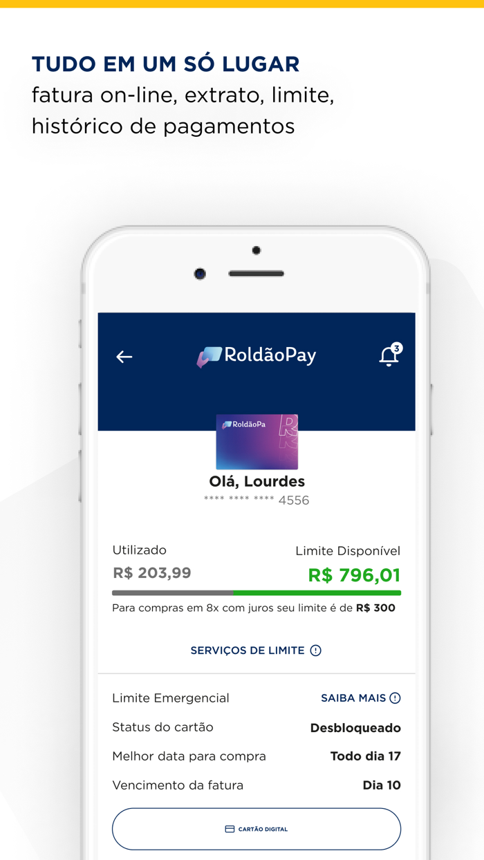 Cartão Roldão Pay
