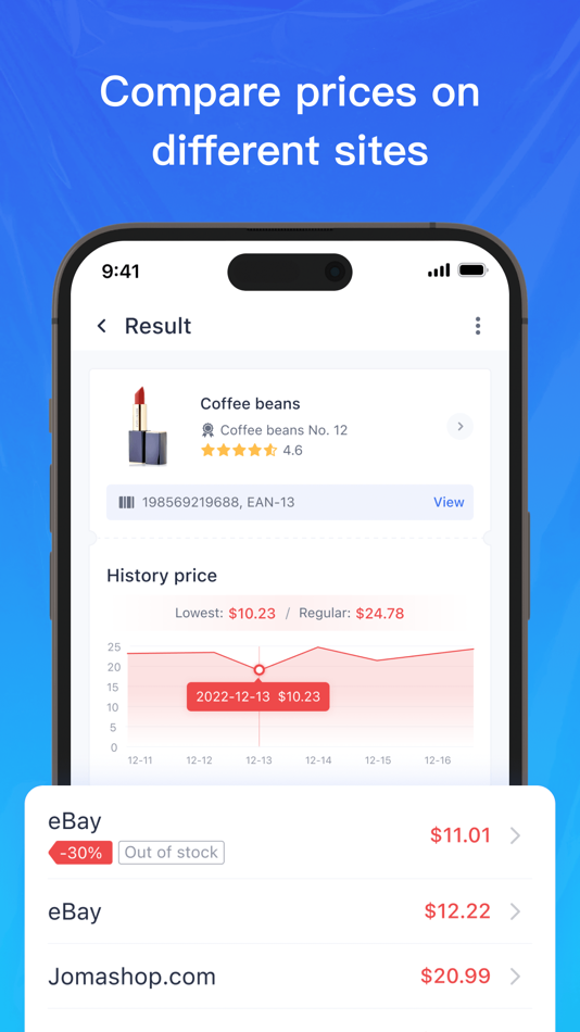 #2. Barcode QR Scanner - Get Price (iOS) 由: 元彬 蔡