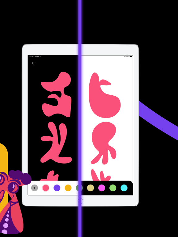 Doodle: Color, Draw & Sketch iPad screenshot 4 - Graphics & Design app