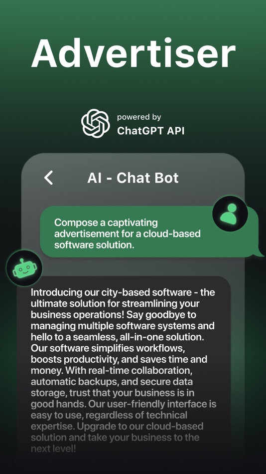 #9. AI Chat - Chatbot Assistant + (iOS) 由: Cloforce LLC