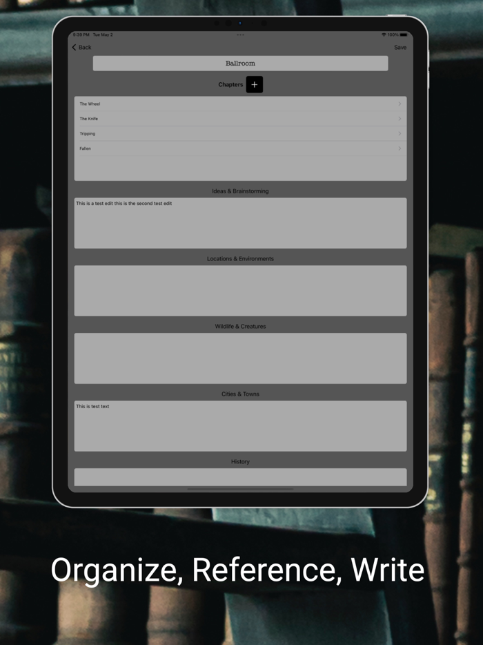 Sidekick - Writing  TTRPG