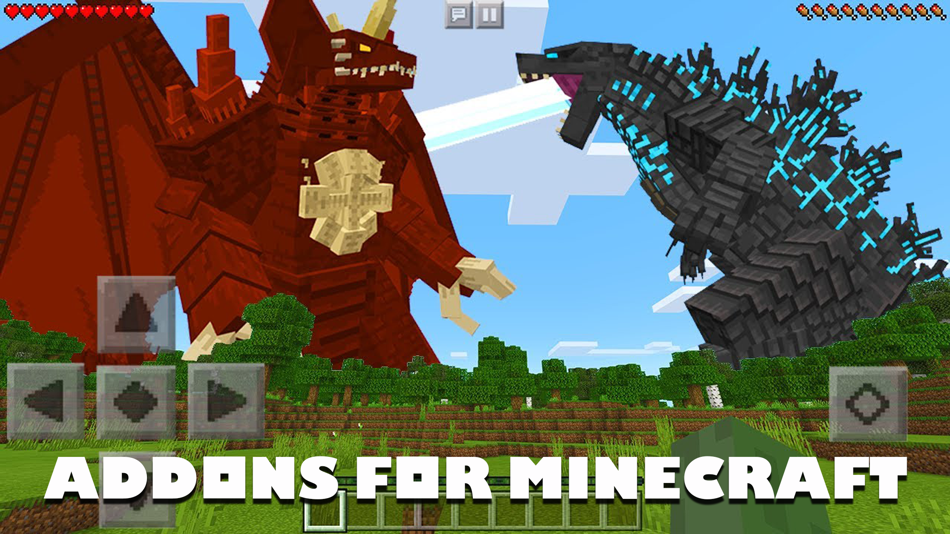 #1. MCPE ADDONS FOR MINECRAFT GAME (iOS) Podle: JALI STORE