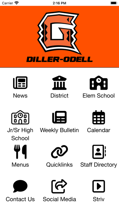 Diller Odell Schools Screenshot