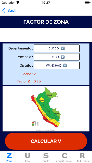 Sismo E-030 Screenshot