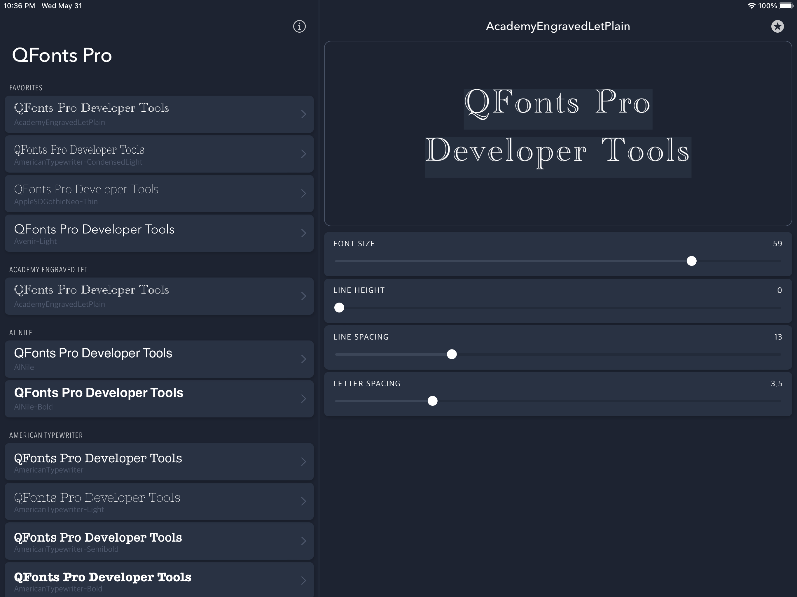 QFonts Pro