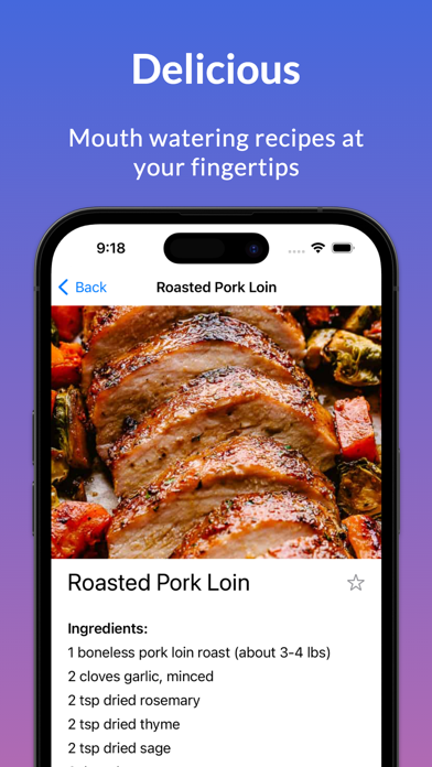 High Protein Recipes Screenshot
