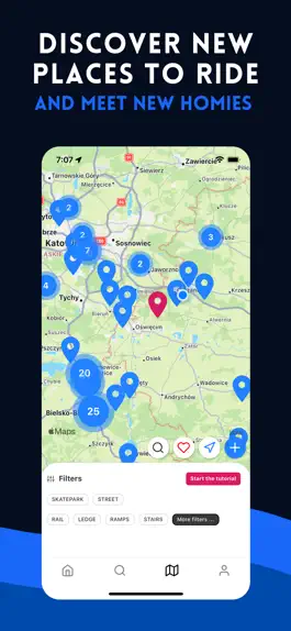 Game screenshot SkateTool - Skate spots & map apk