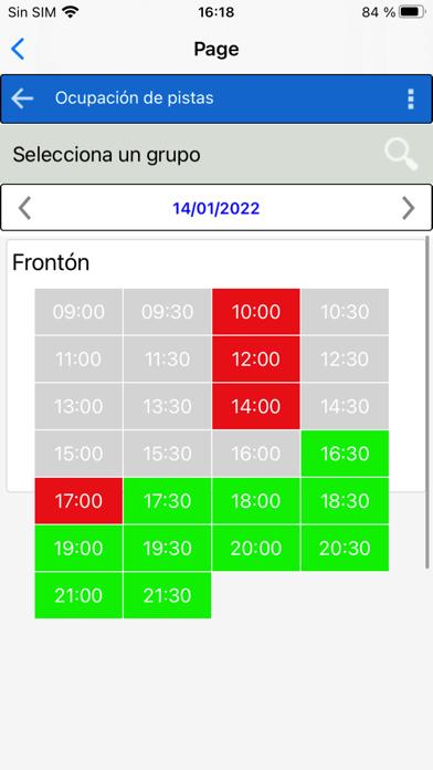 Frontón Iturrondo Screenshot