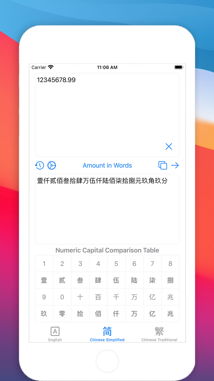 Amount in Words 2023