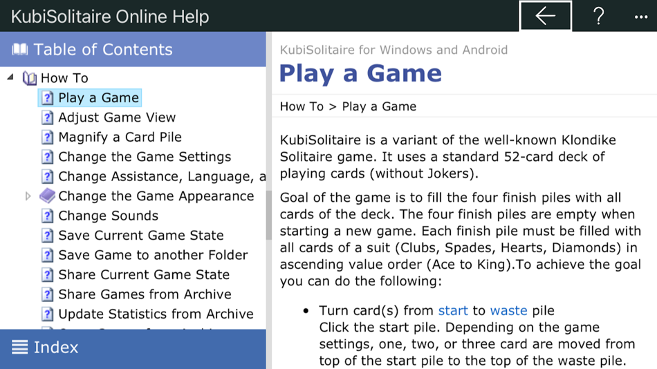 #10. KubiSolitaire (iOS) 由: Paul Kubitscheck