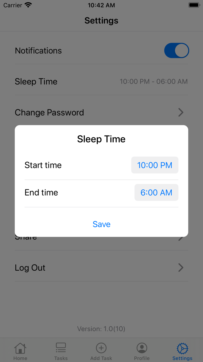 iTask - track your task