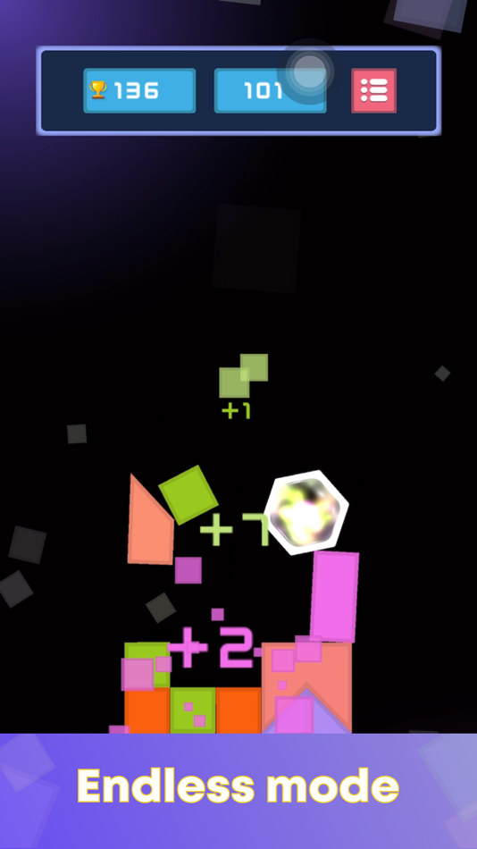 #5. Hexagon Drop - Fun Physics ! (iOS) 由: Le Huy Phan