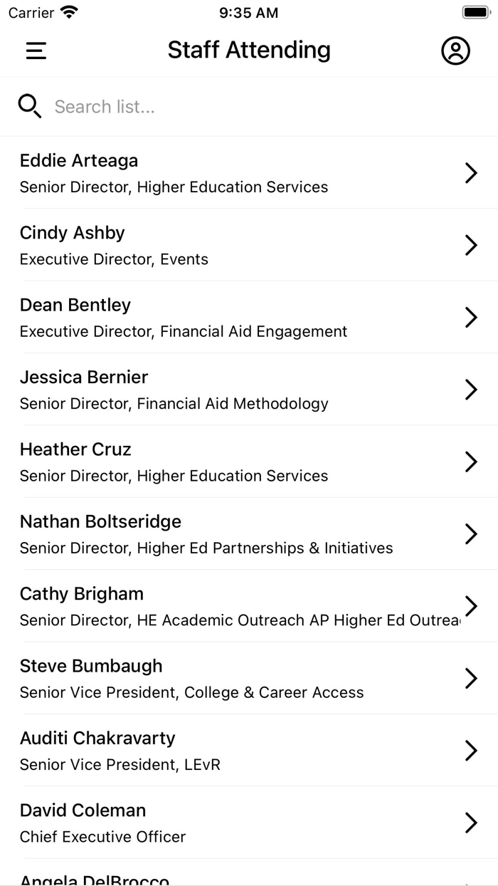 College Board Events