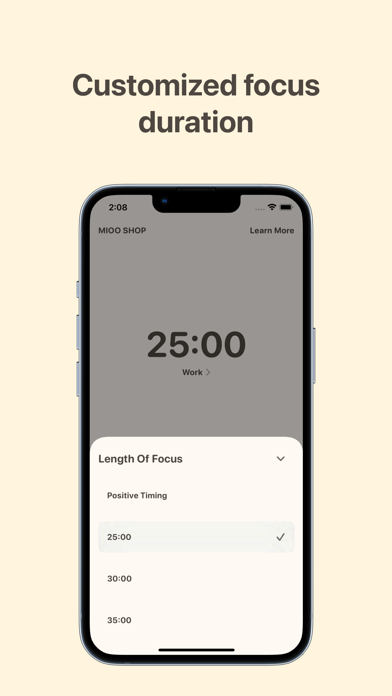 MIOO Focus Screenshot