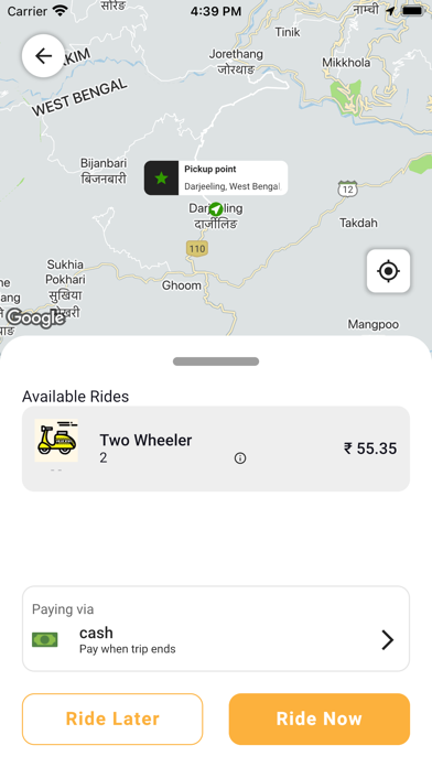 JUJU Ride Screenshot