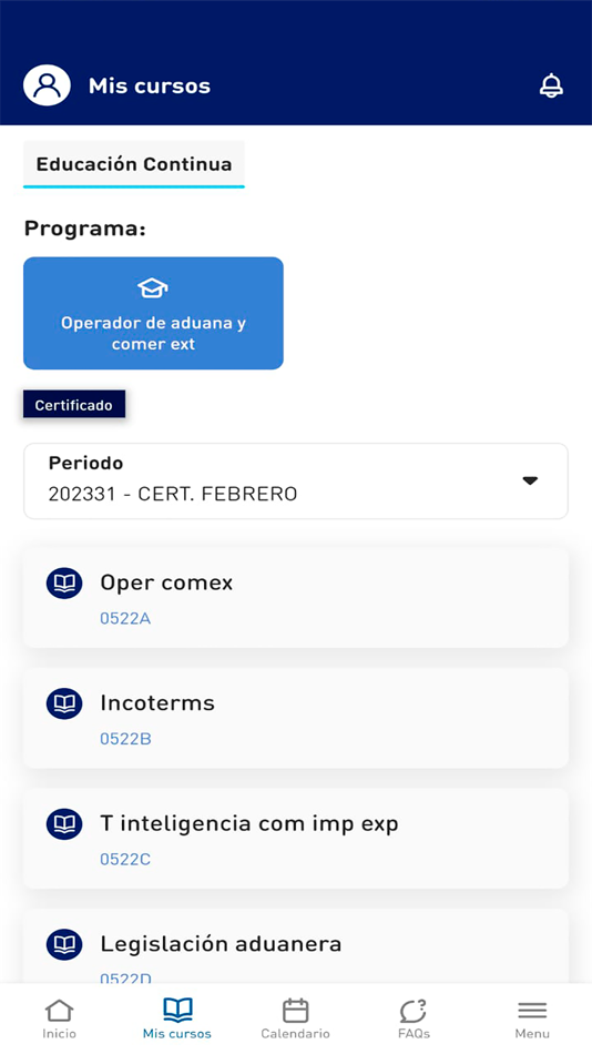 #4. Certus (iOS) Με: Inversiones Educa S.A