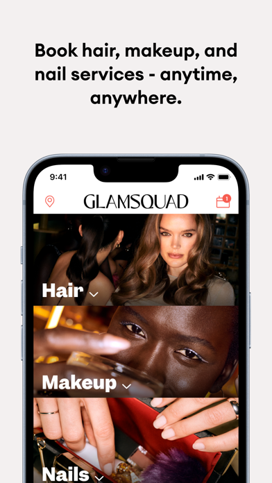 Glamsquad: On-Demand Salon App Screenshot