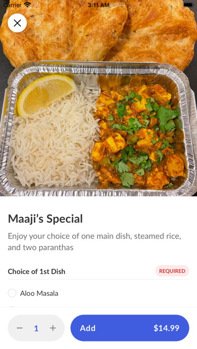 Maaji's Street Kitchen Screenshot