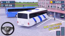 tourist city bus simulator 3d iphone screenshot 1