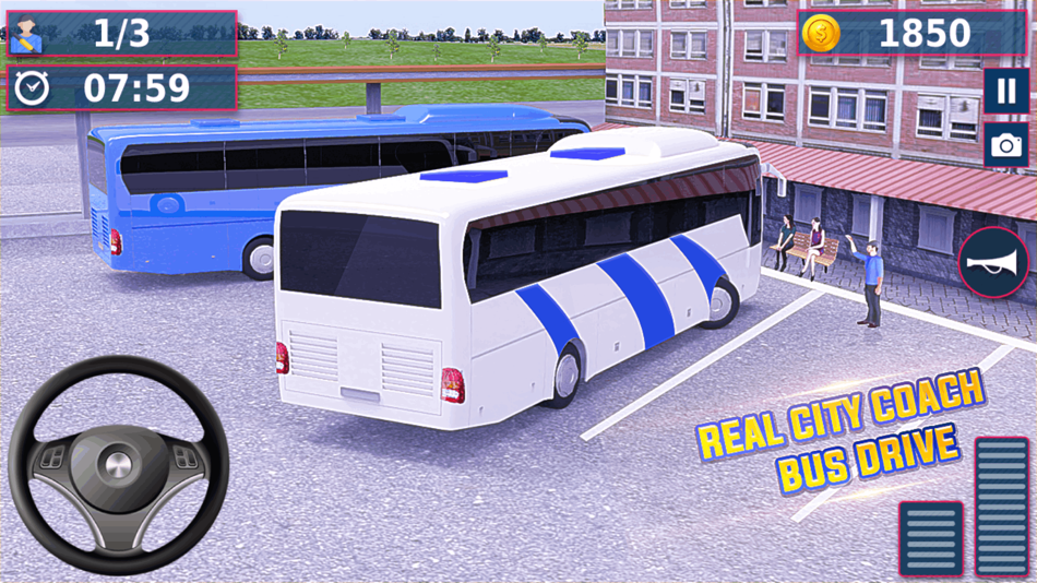 Tourist City Bus Simulator 3D - 1.0 - (iOS)