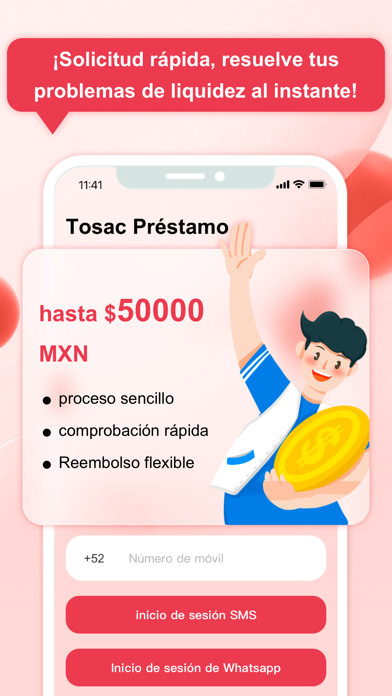 Tosac Préstamo Screenshot