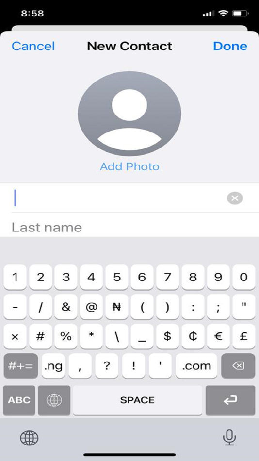 #6. Shift² Keyboard - Nigeria (iOS) 由: The Lagos Analysis Corporation