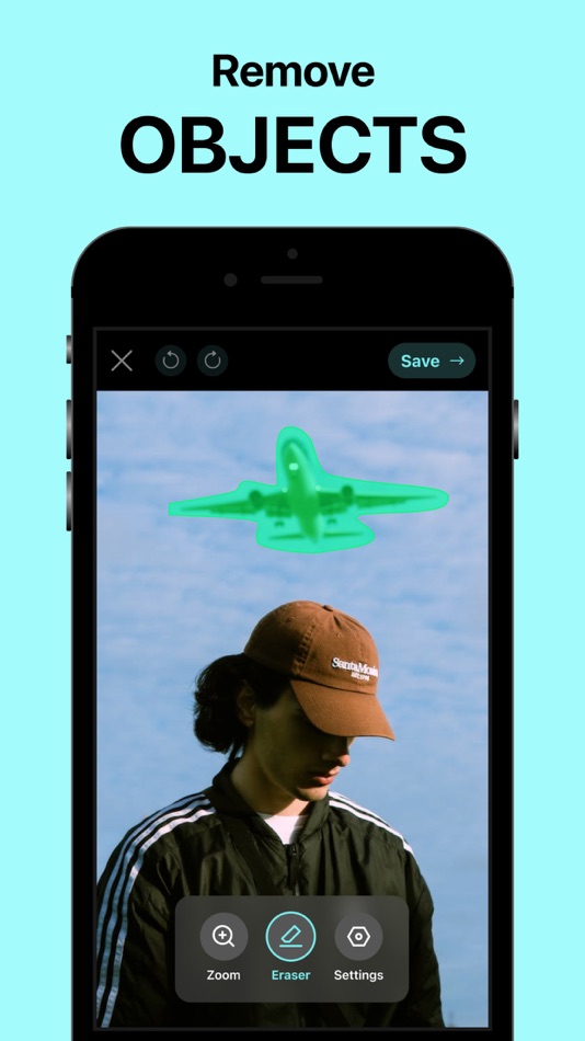 #1. AI Photo Eraser: Touch, Refine (iOS) 由: Zhanna Rabtsevich