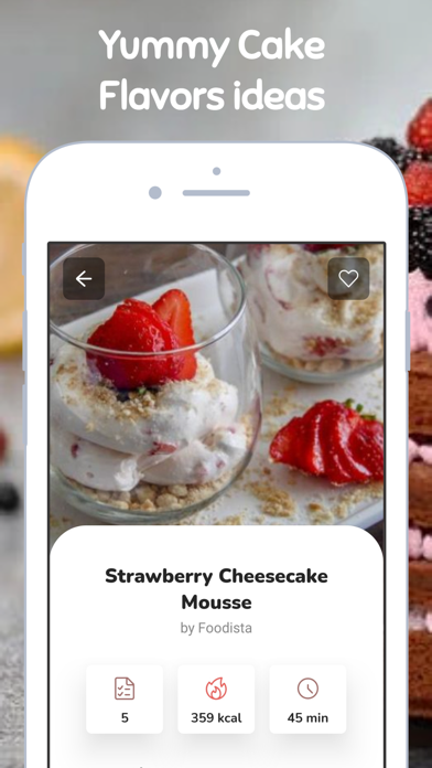 Cake Recipes - Easy Homemade Screenshot