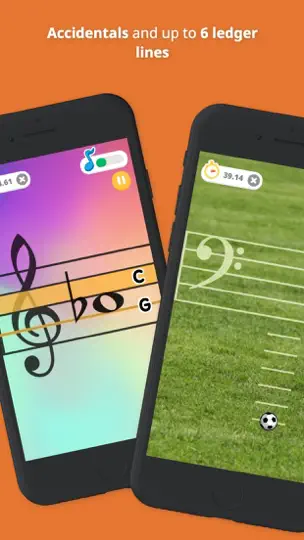 Screenshot von Note Rush: Music Reading Game auf dem iPhone 5