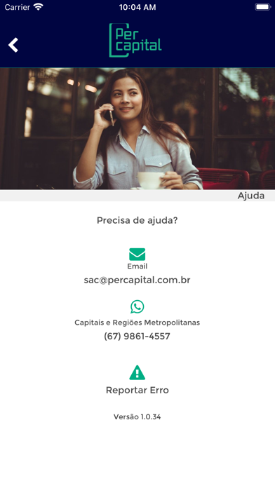 PerCapital Bank Screenshot