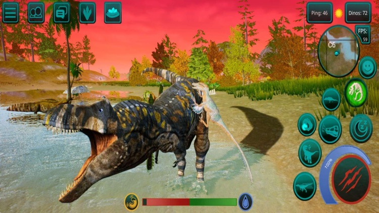 The Cursed Isle Dinosaur Games screenshot-0
