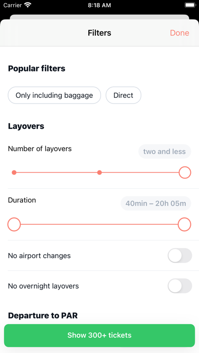 Cheap Flights Tickets Online Screenshot