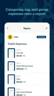 expensify - expense tracker iphone screenshot 2