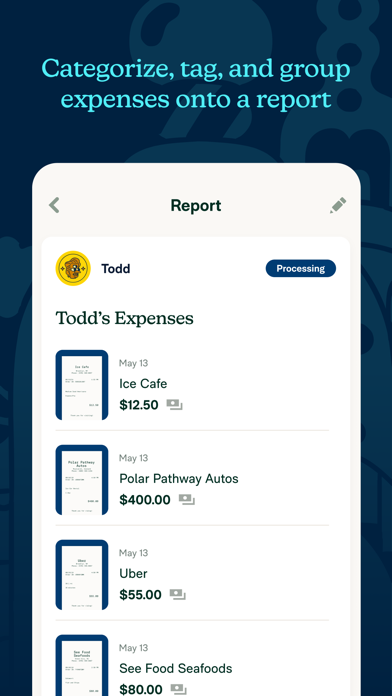 Expensify - Expense Tracker Screenshot