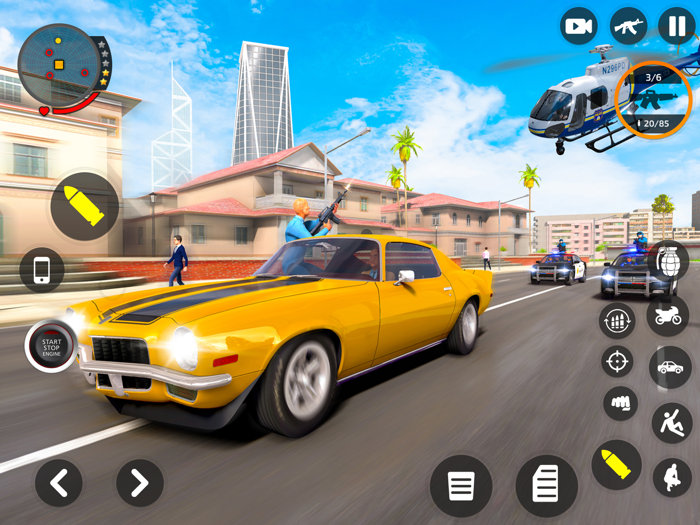 Open World Crime City Shooting