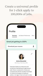 vivian - find healthcare jobs iphone screenshot 3