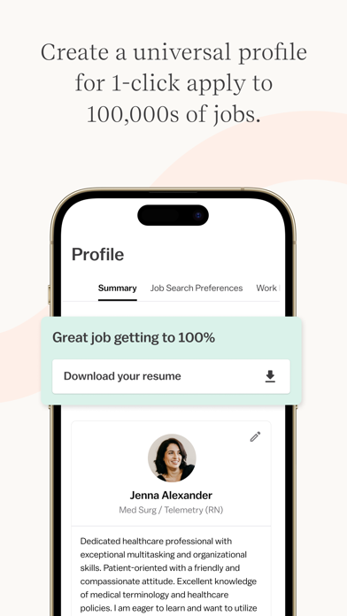 Vivian - Find Healthcare Jobs Screenshot
