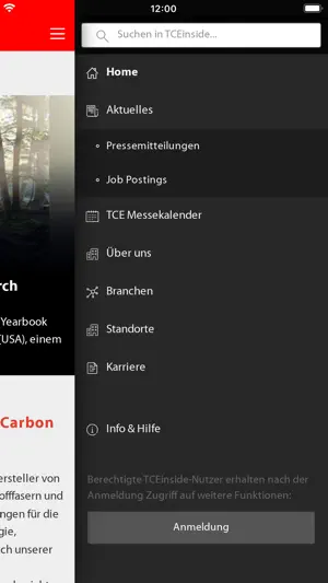 TCEinside screenshot 2