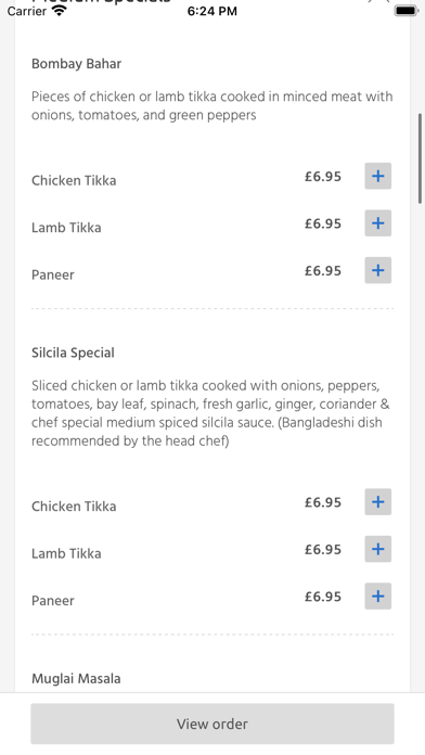 Spice House, Sheffield Screenshot