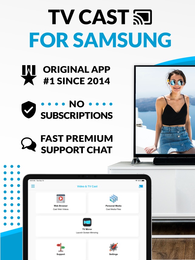 TV Cast for Samsung TV App dans l'App Store