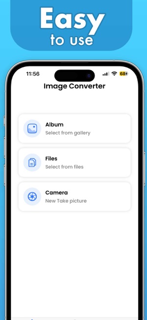 Convertisseur d'image dans l'App Store