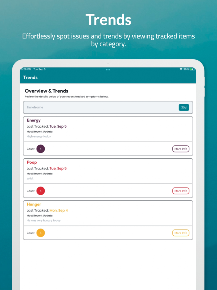 Ollie Pet Health Tracker