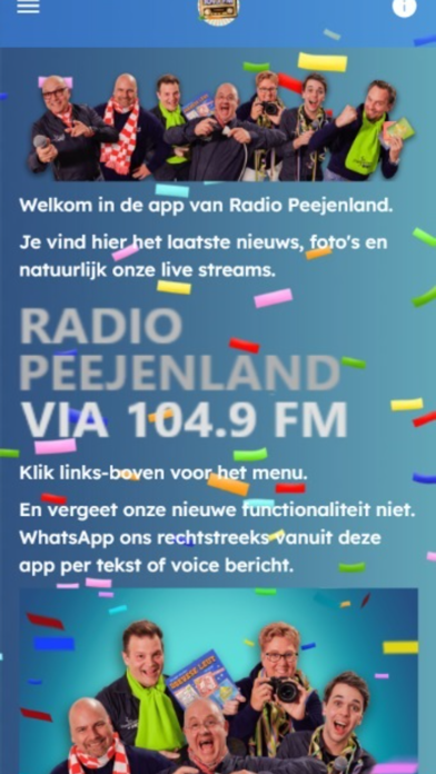 Radio Peejenland Screenshot 2 - AppWisp.com Radio Peejenland Screenshot 2 - AppWisp.com