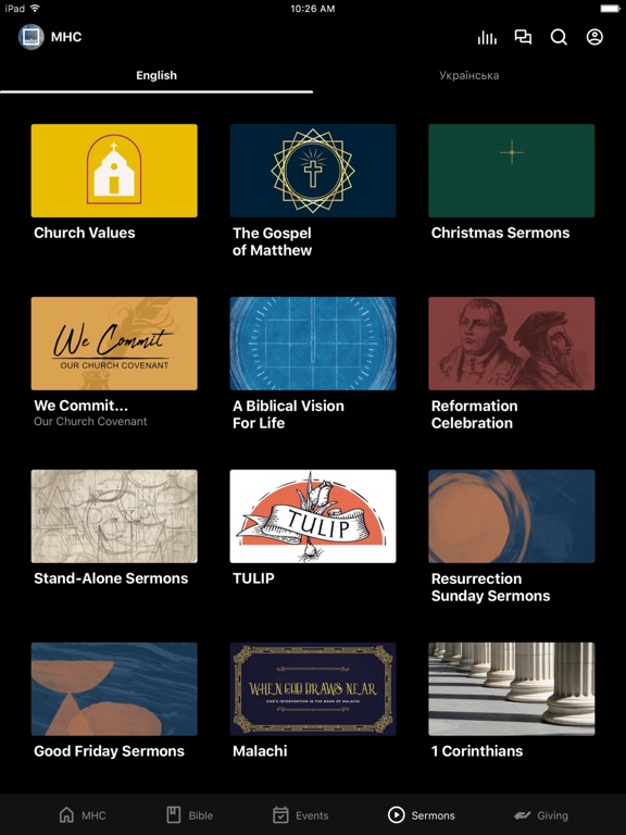 Mercy Hill Chapel iPad screenshot 2 - Lifestyle app