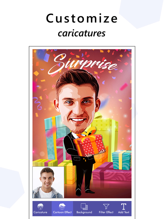 Screenshot #5 pour De la photo à la caricature